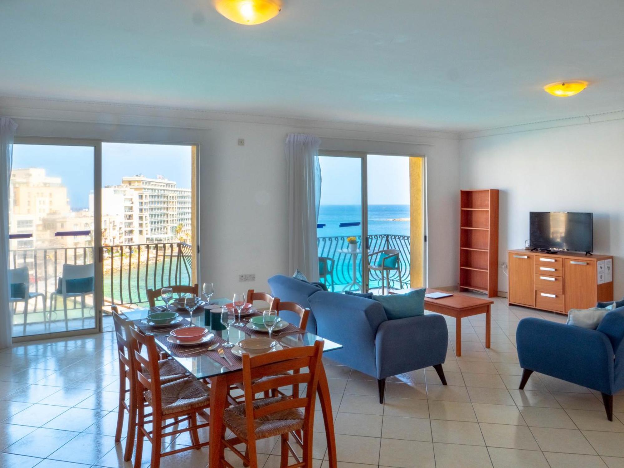 Morina Court - Seaview Apartments And Penthouse In St Julians By Shortletsmalta St. Julian's Exteriör bild